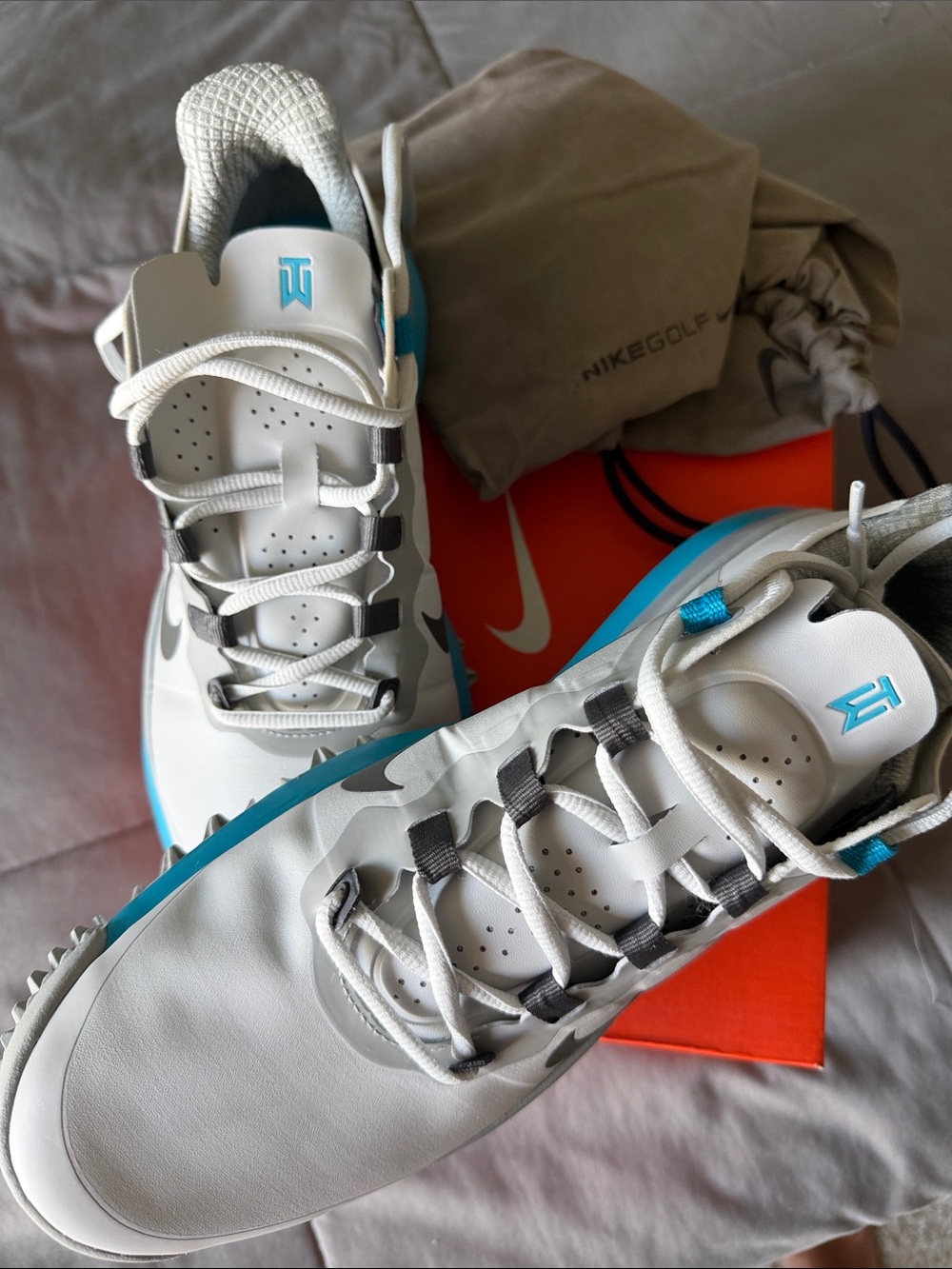 ⁠Nike Tiger Woods TW '13 Retro Photon Dust - Size 11 / 11.5⁠